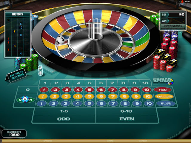 Spingo, Other roulette games with unusual combinations