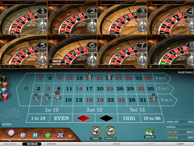 Multi wheel roulette, Other roulette games with unusual combinations
